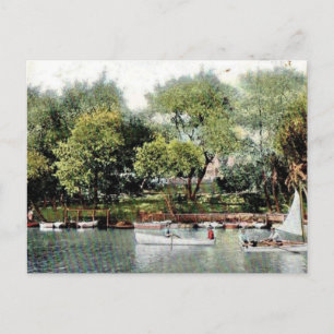 Postal Navegación por el río Ruso