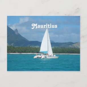 Postal Navegación por mar de Mauricio