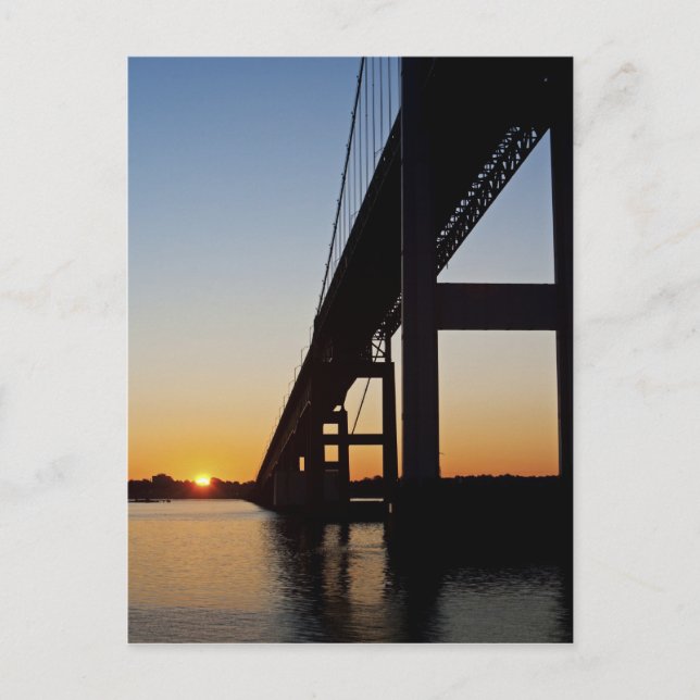 Postal Navegación y salida de la isla de Newport Rhode (Anverso)