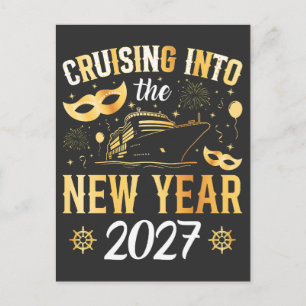 Postal Navegando hacia el Año Nuevo 2027