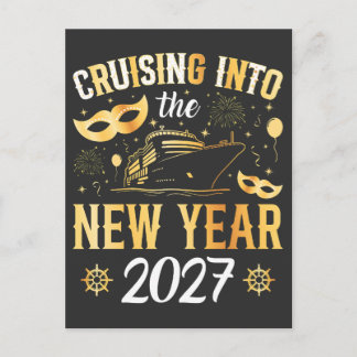 Postal Navegando hacia el Año Nuevo 2027