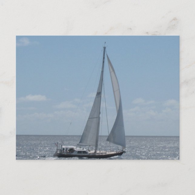 Postal Navegar por el Caribe (Anverso)