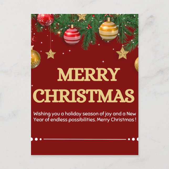 Postal "Navidad" (Anverso)