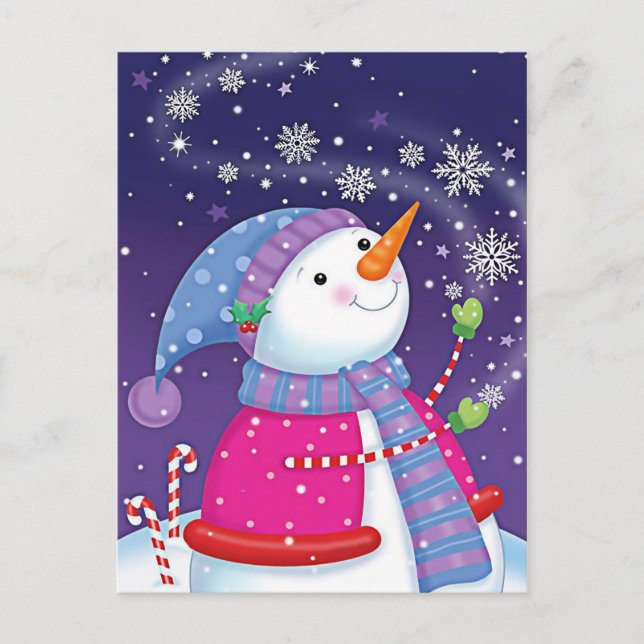 Postal Navidad antigua (Anverso)