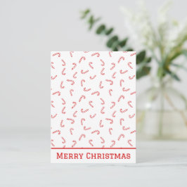 Postal Navidad de Caramelo Personalizada