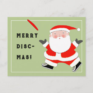 Postal Navidad de Ultimate Frisbee