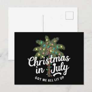 Postal Navidad en Julio Me Tiene Super Emocionado