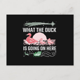 Postal Navidad Fea - Qué Pato