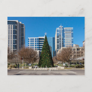 Postal Navidad Klyde Warren Dallas