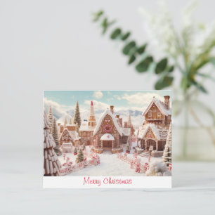Postal Navidad Merry Christmas vintage