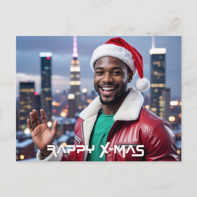 POSTAL NAVIDAD RAPPY (Anverso)