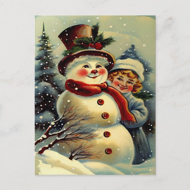 Postal navidad vintage (Anverso)