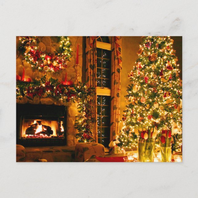 Postal Navidad vintage (Anverso)