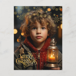 Postal Navidad. Vintage. Felitación.