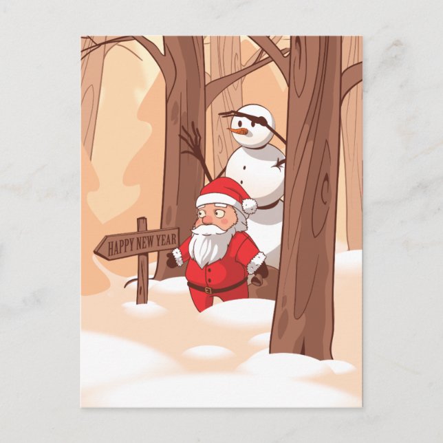 Postal Navidades (Anverso)