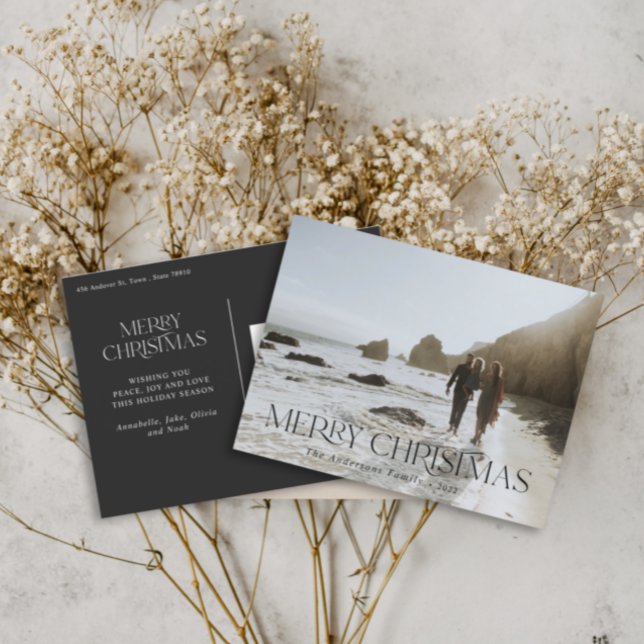 Postal Navidades 1 festividad plegada de flores botánicas (Subido por el creador)