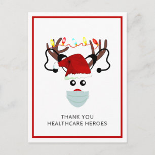 Postal Navidades 2020 Festividades por Héroes de la Salud