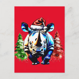 Postal Navidades adorables cachorros