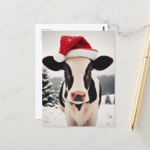 Postal Navidades Adorables Leche Láctea