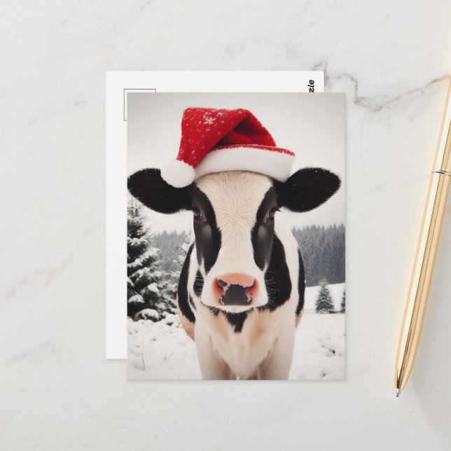 Postal Navidades Adorables Leche Láctea (Anverso/Reverso In Situ)