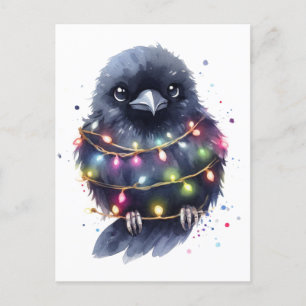 Postal Navidades Adorables Raven