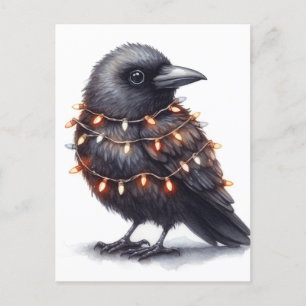 Postal Navidades Adorables Raven