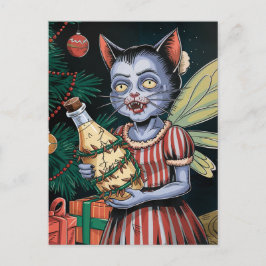 Postal Navidades Adorables Vampiro Fairy