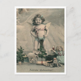 Postal Navidades alemanes Vintage 1907 Froliche Weihnacht