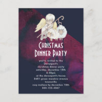 Navidades Angel Shepherd con Fiesta de la cena de