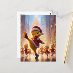 Postal Navidades bailarines