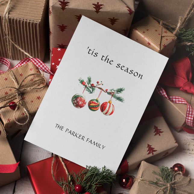 Postal Navidades Balls 'es la temporada (Subido por el creador)