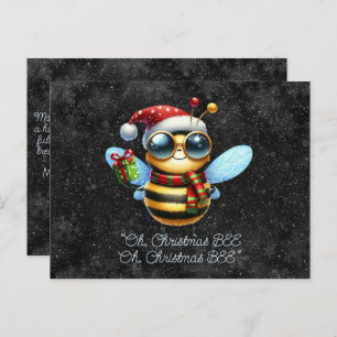Postal Navidades BEE, Navidades BEE Friendly BEE