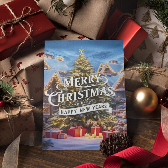 Postal Navidades brillantes Magia (Subido por el creador)