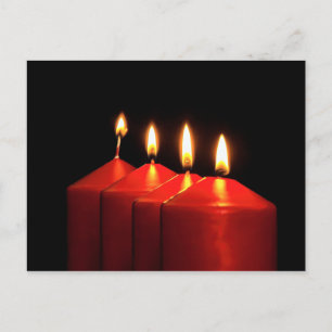 Postal Navidades Candle Advent Wreath