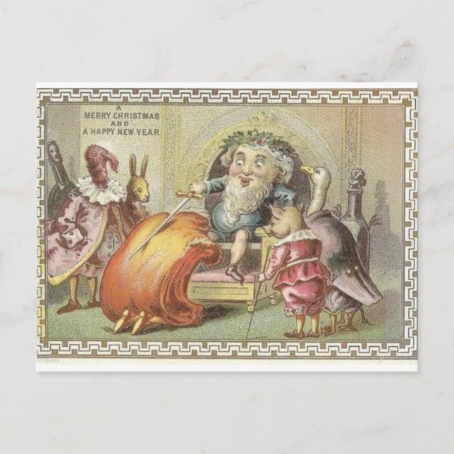 Postal Navidades Card Sir Loin (Anverso)