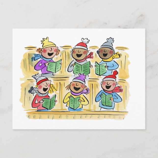 Postal Navidades Carollers (Anverso)