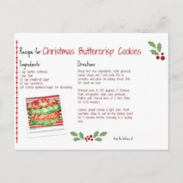 Postal Navidades Cocinas Mariposas