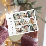 Postal Navidades Collage Nueve fotos | Feliz feriado<br><div class="desc">Navidades Collage Nueve fotos | Feliz feriado</div>