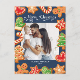 Postal Navidades Cookies Merry One Photo