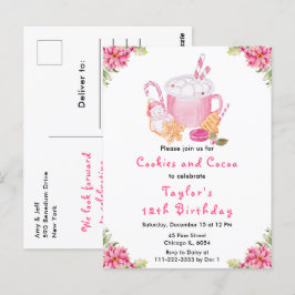 Postal Navidades Cookies y el partido de cumpleaños del c