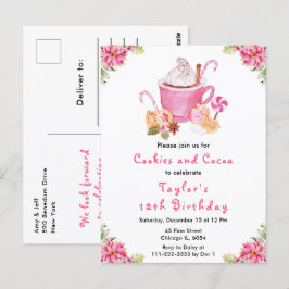 Postal Navidades Cookies y el partido de cumpleaños del c