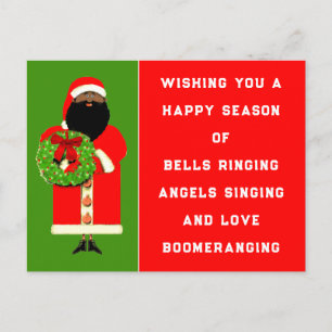 Postal Navidades Cute Santa