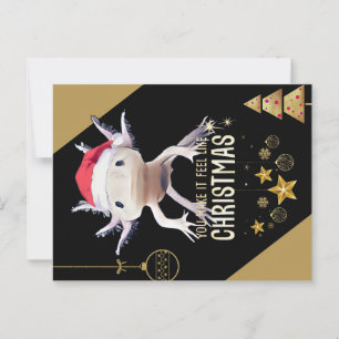 Postal Navidades de Axolotl