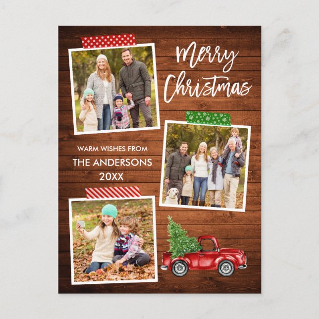 Postal Navidades de Cinta Cinta Cinta Cinta Cinta Cañada  (Anverso)