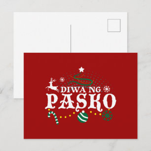 Postal Navidades de Filipinas - Diwa ng Pasko