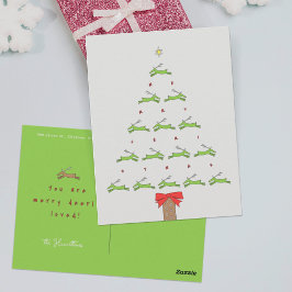 POSTAL NAVIDADES DE FLYING REINDEER