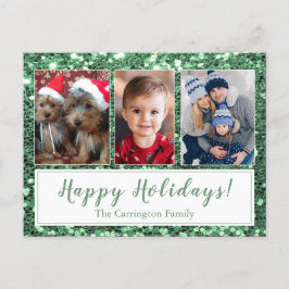 Postal Navidades de fotos de Felices Fiestas