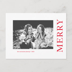 Postal NAVIDADES DE FOTOS DE VACACIONES   Feliz Navidad