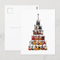 Navidades de guitarra ligan música rock