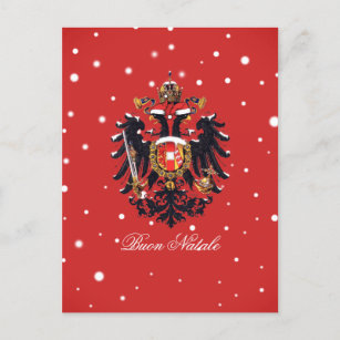 Postal navidades de Habsburg "Buon Natale"